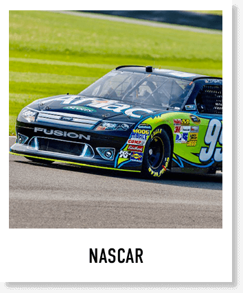 NASCAR at the Firle Beacon Car Festival in South Downs